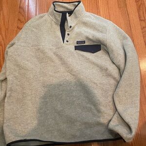 Patagonia Gray and Black Men's Sweater